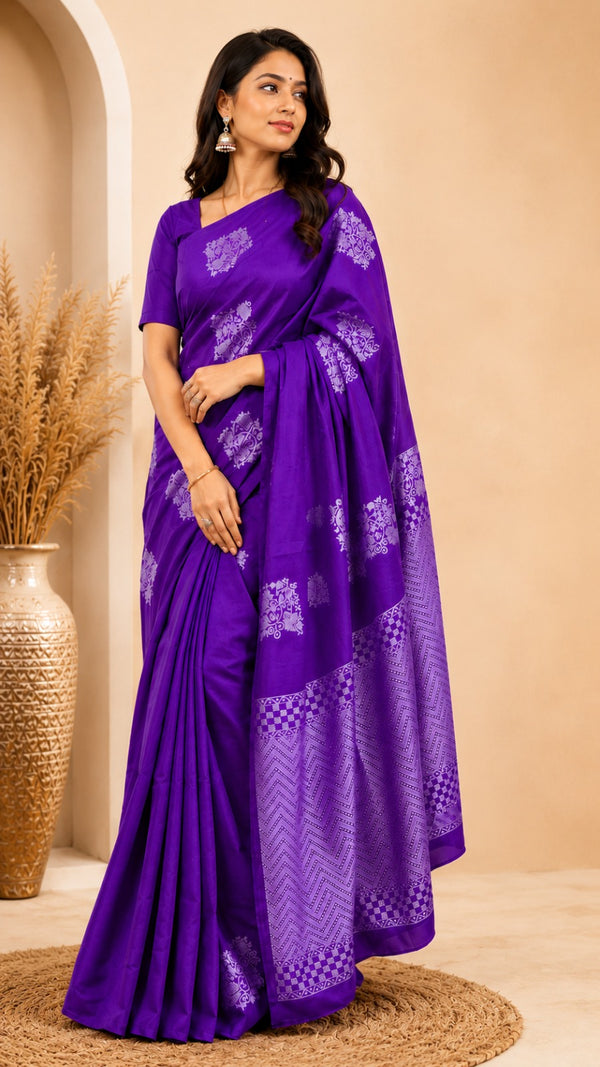 Women's Banarasi Art Silk Saree