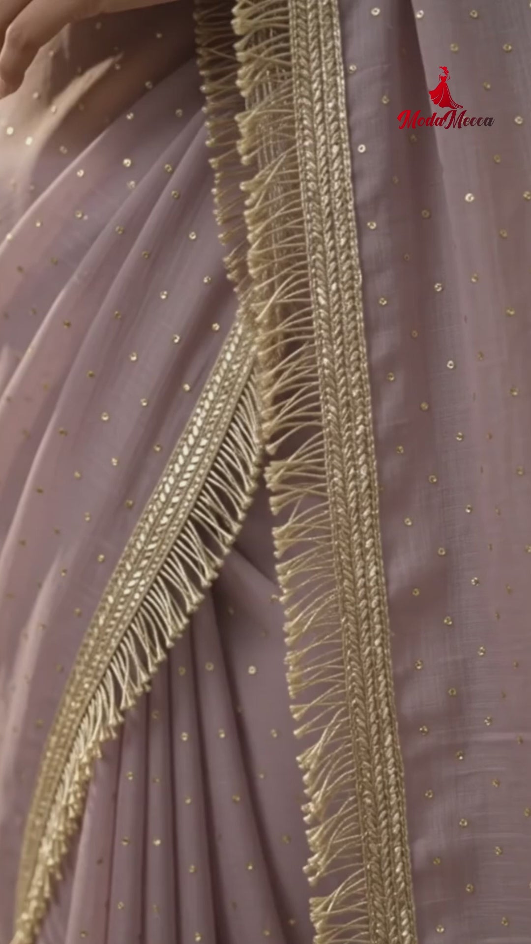 Vidya Premium Jacquard Lace Border Party Wear Saree for Women