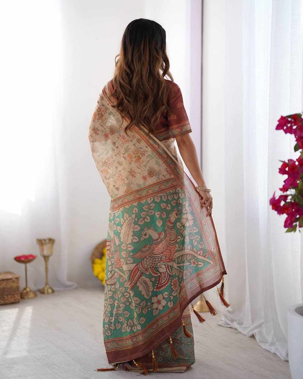 KPW 371 New Exclusive Designed Saree 🦚